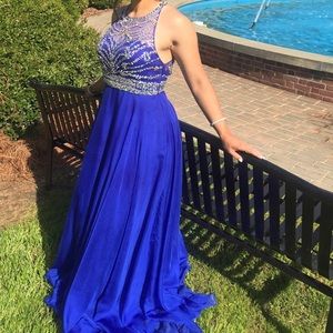 Royal Blue Prom Dress